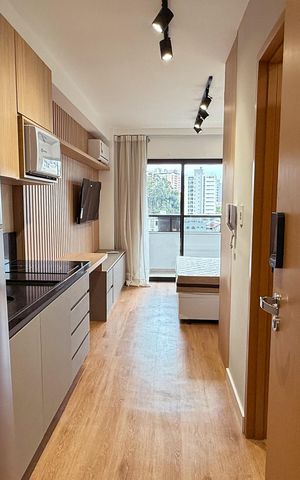 Studio para alugar com 38m², 1 quarto e sem vaga
