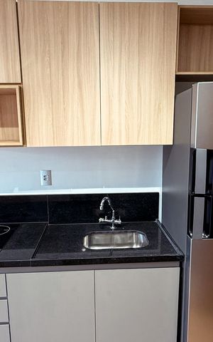 Studio para alugar com 37m², 1 quarto e sem vaga