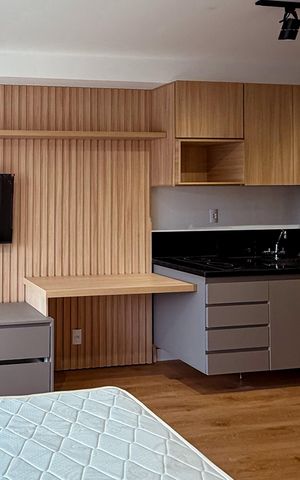Studio para alugar com 37m², 1 quarto e sem vaga