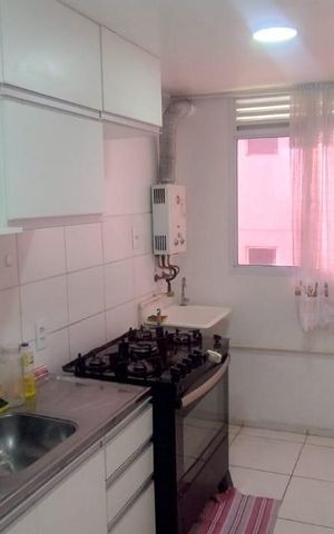 Apartamento à venda com 49m², 2 quartos e 1 vagaCozinha