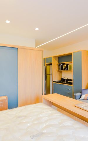 Studio para alugar com 27m², 1 quarto e sem vagaStudio