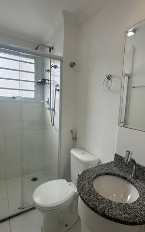 Apartamento à venda com 67m², 3 quartos e 2 vagas Apartamento à venda com 67m², 3 quartos e 2 vagasBanheiro da Suíte