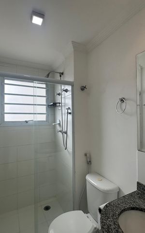 Apartamento à venda com 67m², 3 quartos e 2 vagas Apartamento à venda com 67m², 3 quartos e 2 vagasBanheiro da Suíte