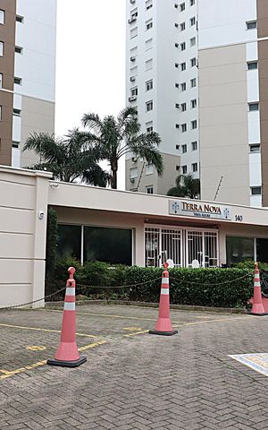 Apartamento para alugar com 67m², 3 quartos e 1 vagaFachada e portaria