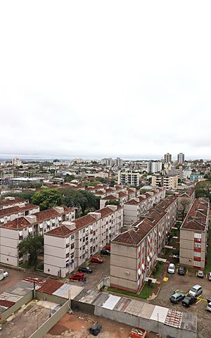Apartamento para alugar com 67m², 3 quartos e 1 vagaVista do Quarto 3 