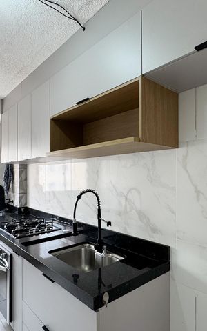 Apartamento para alugar com 49m², 2 quartos e 1 vaga Apartamento para alugar com 49m², 2 quartos e 1 vagaCozinha