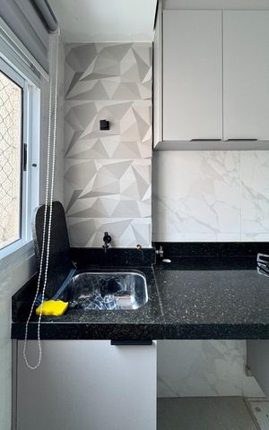 Apartamento para alugar com 49m², 2 quartos e 1 vaga Apartamento para alugar com 49m², 2 quartos e 1 vagaÁrea de Serviço