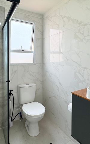 Apartamento para alugar com 49m², 2 quartos e 1 vaga Apartamento para alugar com 49m², 2 quartos e 1 vagaBanheiro Social