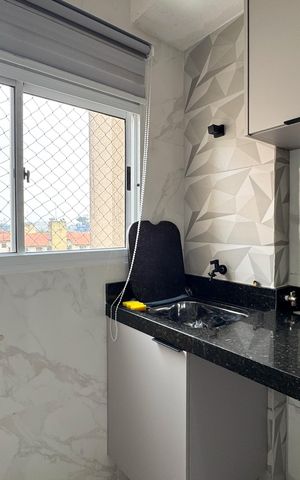 Apartamento para alugar com 49m², 2 quartos e 1 vaga Apartamento para alugar com 49m², 2 quartos e 1 vagaÁrea de Serviço