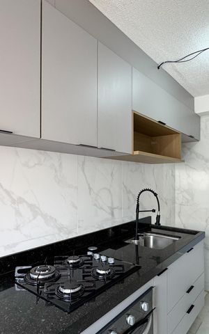 Apartamento para alugar com 49m², 2 quartos e 1 vaga Apartamento para alugar com 49m², 2 quartos e 1 vagaCozinha