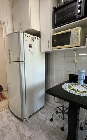 Apartamento à venda com 58m², 2 quartos e 2 vagas Apartamento à venda com 58m², 2 quartos e 2 vagasCozinha