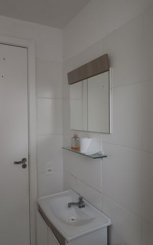 Apartamento à venda com 41m², 2 quartos e 1 vagaBanheiro