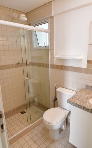 Apartamento à venda com 58m², 2 quartos e 2 vagasBanheiro Social