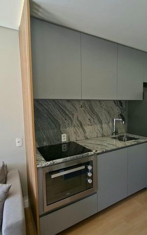 Studio à venda com 27m², 1 quarto e sem vaga