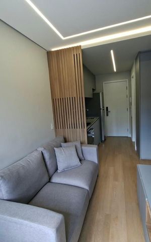 Studio à venda com 27m², 1 quarto e sem vaga