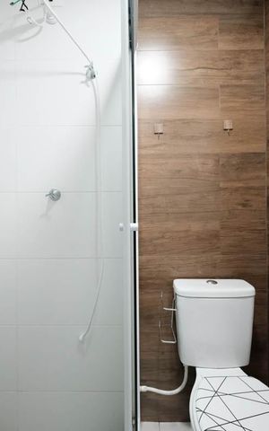 Apartamento para alugar com 37m², 2 quartos e sem vagaBanheiro