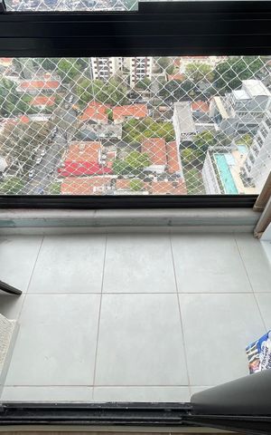 Apartamento para alugar com 37m², 2 quartos e sem vagaVaranda