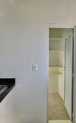 Apartamento à venda com 66m², 2 quartos e 2 vagas Apartamento à venda com 66m², 2 quartos e 2 vagasCozinha e Área de Serviço
