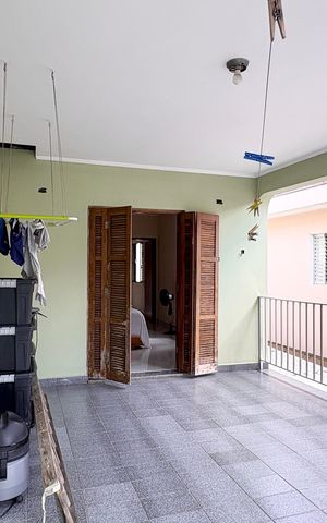 Casa à venda com 131m², 3 quartos e 1 vaga Casa à venda com 131m², 3 quartos e 1 vagaVaranda do quarto 3