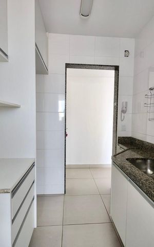 Apartamento à venda com 74m², 3 quartos e 2 vagas Apartamento à venda com 74m², 3 quartos e 2 vagasCozinha e Área de Serviço