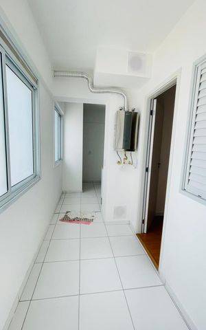Apartamento para alugar com 132m², 4 quartos e 3 vagasÁrea de Serviço