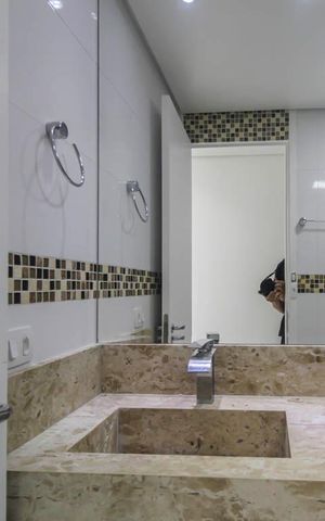Apartamento para alugar com 50m², 2 quartos e 1 vaga Apartamento para alugar com 50m², 2 quartos e 1 vagaBanheiro