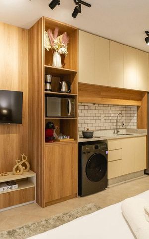 Apartamento à venda com 32m², 1 quarto e sem vaga Apartamento à venda com 32m², 1 quarto e sem vagaSala / Quarto