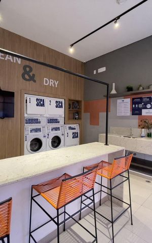 Apartamento à venda com 32m², 1 quarto e sem vaga Apartamento à venda com 32m², 1 quarto e sem vagaLavanderia