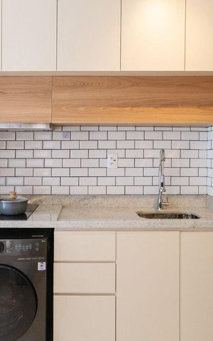 Apartamento à venda com 32m², 1 quarto e sem vaga Apartamento à venda com 32m², 1 quarto e sem vagaCozinha