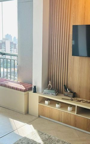 Apartamento à venda com 32m², 1 quarto e sem vaga Apartamento à venda com 32m², 1 quarto e sem vagaSala / Quarto
