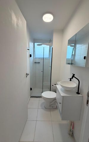 Apartamento à venda com 41m², 1 quarto e sem vaga Apartamento à venda com 41m², 1 quarto e sem vagaBanheiro