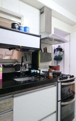Apartamento para alugar com 120m², 3 quartos e 2 vagasCozinha e Área de serviço 