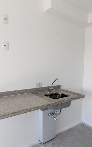 Apartamento à venda com 22m², 1 quarto e sem vaga Apartamento à venda com 22m², 1 quarto e sem vagaCozinha