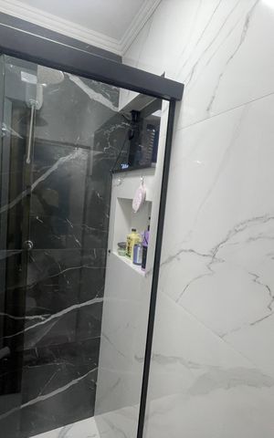 Apartamento para alugar com 100m², 3 quartos e 1 vaga Apartamento para alugar com 100m², 3 quartos e 1 vagaBanheiro da Suíte