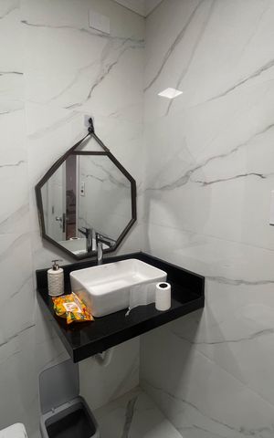 Apartamento para alugar com 100m², 3 quartos e 1 vaga Apartamento para alugar com 100m², 3 quartos e 1 vagaBanheiro