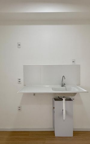 Apartamento para alugar com 30m², 2 quartos e sem vaga Apartamento para alugar com 30m², 2 quartos e sem vagaCozinha