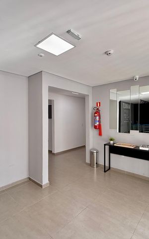 Apartamento para alugar com 30m², 2 quartos e sem vaga Apartamento para alugar com 30m², 2 quartos e sem vagaHall Social Bloco