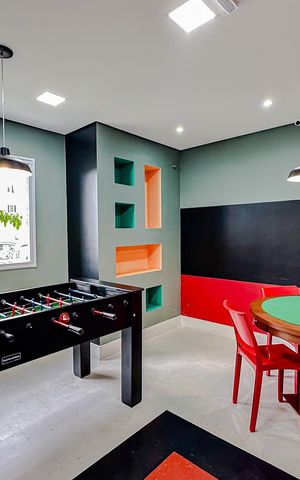 Apartamento à venda com 35m², 2 quartos e sem vagaSala de Jogos
