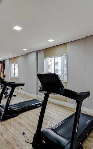 Apartamento à venda com 35m², 2 quartos e sem vagaÁrea comum - Academia