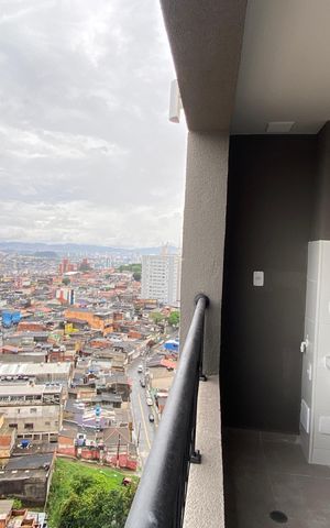 Studio para alugar com 39m², 2 quartos e 1 vaga Studio para alugar com 39m², 2 quartos e 1 vagaVaranda - Área de Serviço