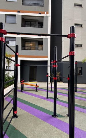 Studio para alugar com 39m², 2 quartos e 1 vaga Studio para alugar com 39m², 2 quartos e 1 vagaEquipamentos de Calistenia