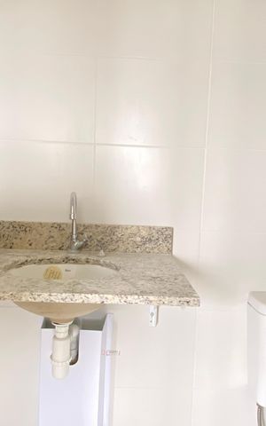 Studio para alugar com 39m², 2 quartos e 1 vaga Studio para alugar com 39m², 2 quartos e 1 vagaBanheiroBanheiro