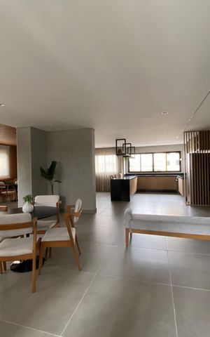 Studio para alugar com 39m², 2 quartos e 1 vaga Studio para alugar com 39m², 2 quartos e 1 vagaÁrea comum - Salão de festas