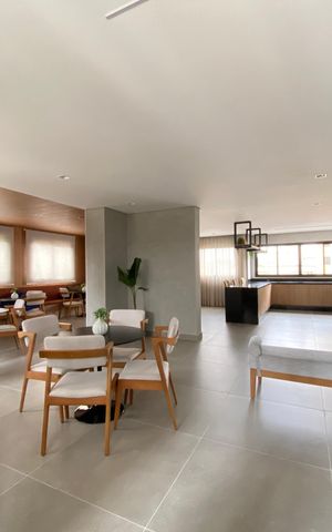 Studio para alugar com 39m², 2 quartos e 1 vaga Studio para alugar com 39m², 2 quartos e 1 vagaÁrea comum - Salão de festas
