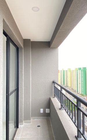 Studio para alugar com 39m², 2 quartos e 1 vaga Studio para alugar com 39m², 2 quartos e 1 vagaVaranda - Área de Serviço