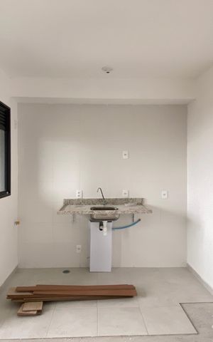 Studio para alugar com 39m², 2 quartos e 1 vaga Studio para alugar com 39m², 2 quartos e 1 vaga Sala - Cozinha