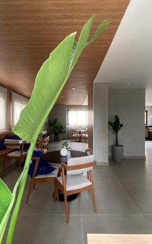 Studio para alugar com 39m², 2 quartos e 1 vaga Studio para alugar com 39m², 2 quartos e 1 vagaÁrea comum - Salão de festas