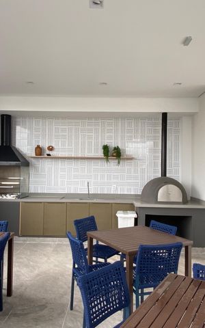 Studio para alugar com 39m², 2 quartos e 1 vaga Studio para alugar com 39m², 2 quartos e 1 vagaÁrea comum - Churrasqueira