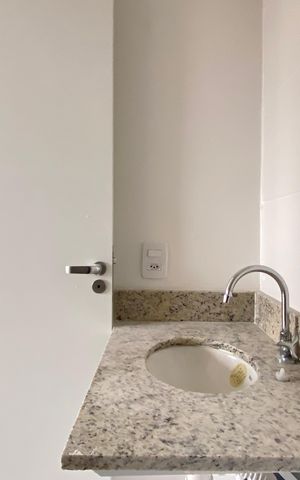 Studio para alugar com 39m², 2 quartos e 1 vaga Studio para alugar com 39m², 2 quartos e 1 vagaBanheiro