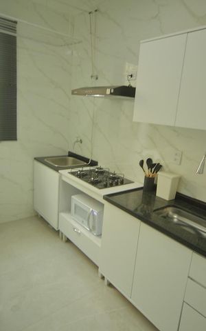Apartamento para alugar com 50m², 1 quarto e 1 vagaCozinha/área serviço 